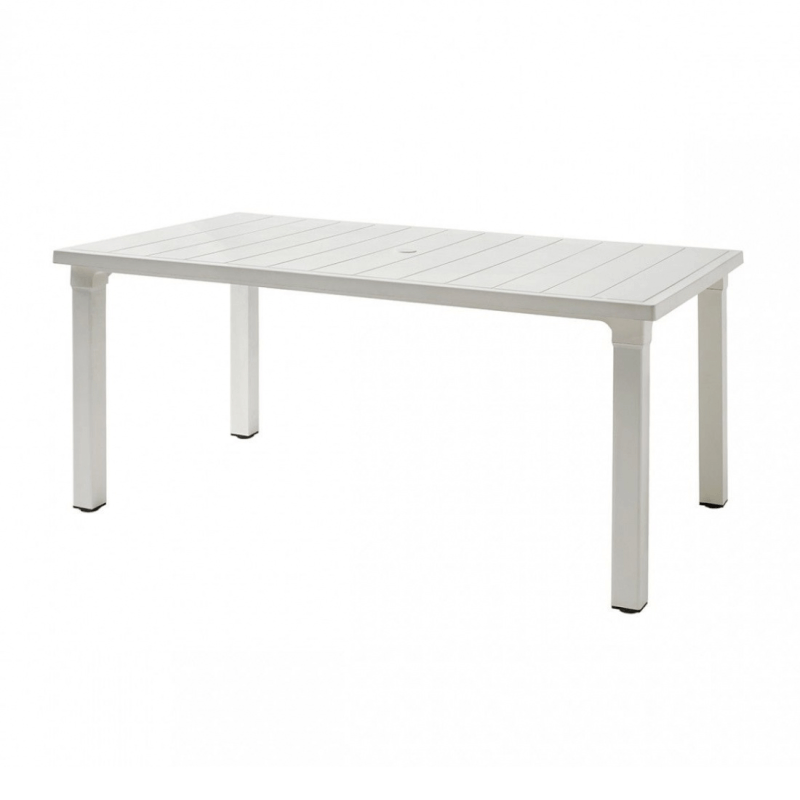 ERCOLE 2145 rectangular table in technopolymer 170x100 cm