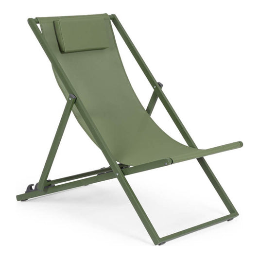 Taylor Herb deck chair with aluminum structure