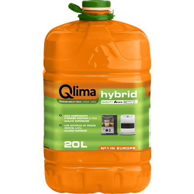 Qlima Hybrid 20L: das einzige pflanzliche Brennmaterial