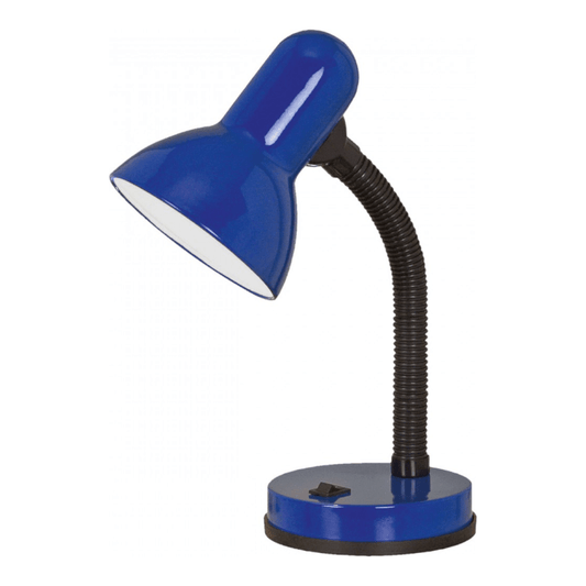 Desk Lamp Basic Blue Flexible Arm Eglo