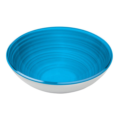 Guzzini - Bowl Container Twist L Blue 28 cm