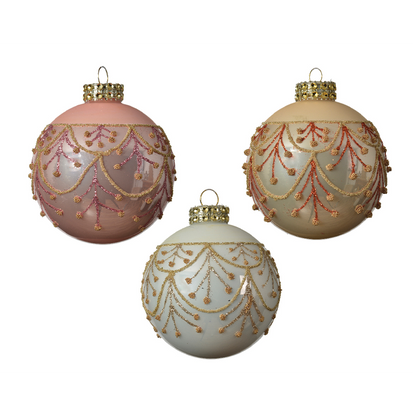 Bolas navideñas surtidas Ø8 cm