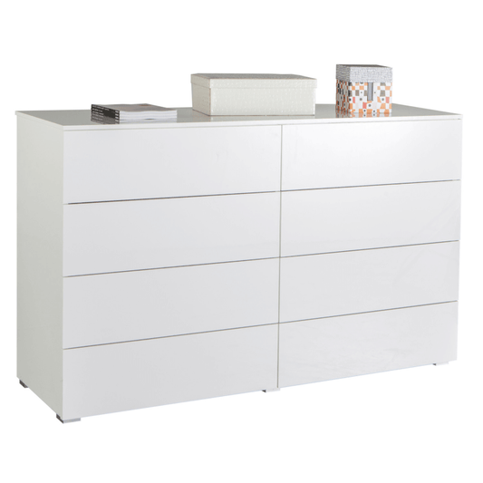 Privilegio line chest of drawers with 8 drawers