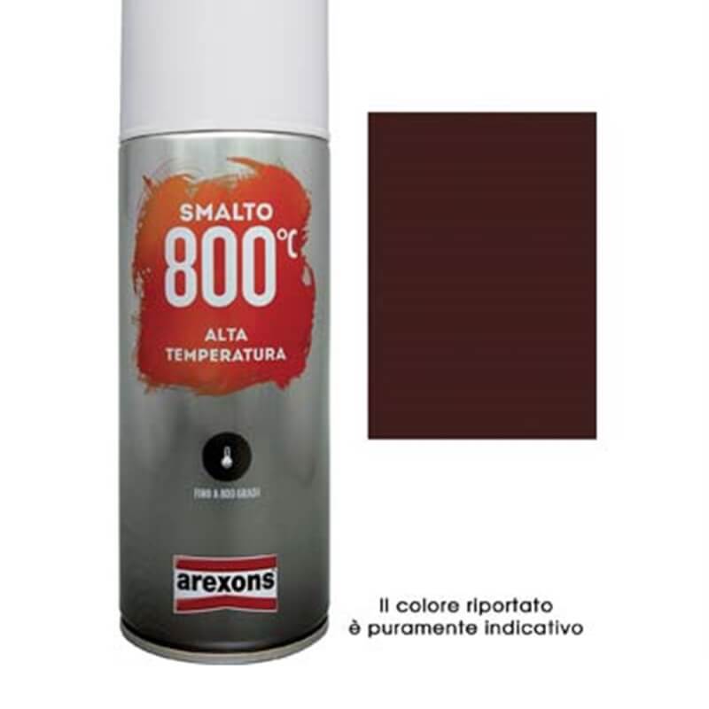 Arexons esmalte acrílico alta temperatura marrón spray 400 ml