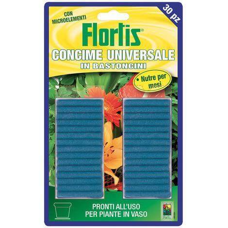 Flortis Fertilizante Universal Azul Sticks 40Gr Para Plantas Y Flores En Maceta