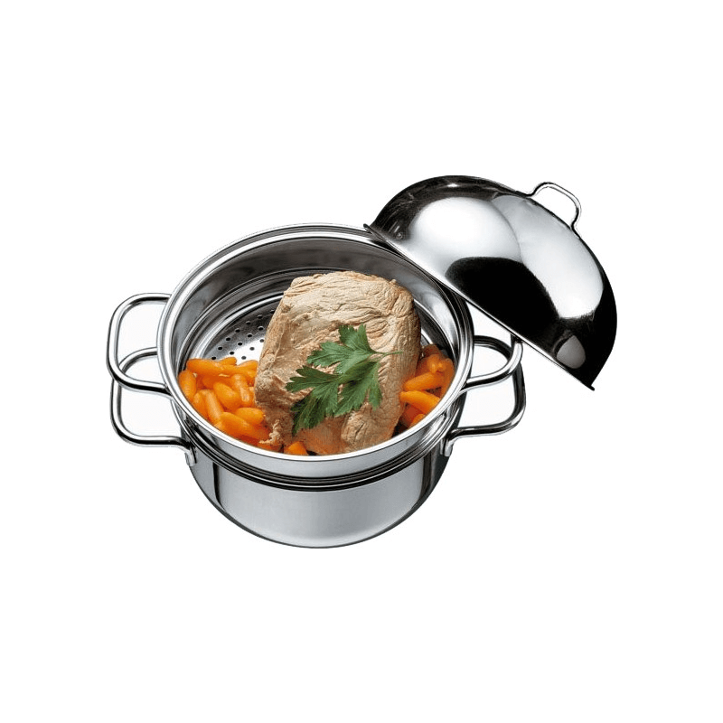 Dampfgarer 24 cm Inox Vap224 18/C