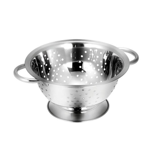 Stainless steel GrandChef colander with base D28 cm