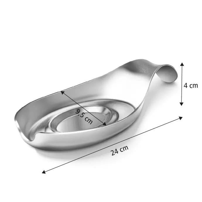 Spoon rest GrandChef in stainless steel