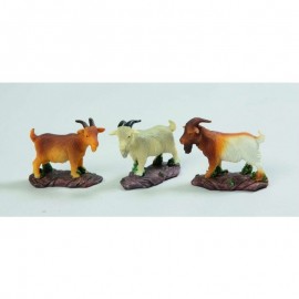 Goat in resin for assorted nativity 6 cm 1 pcs