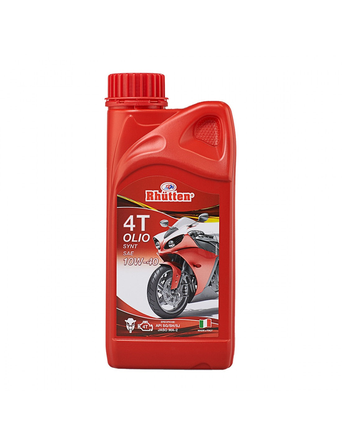 Motorcycle Oil Rhutten 4T Synt 1L - Protection and Performance for Your 4-Stroke Engine