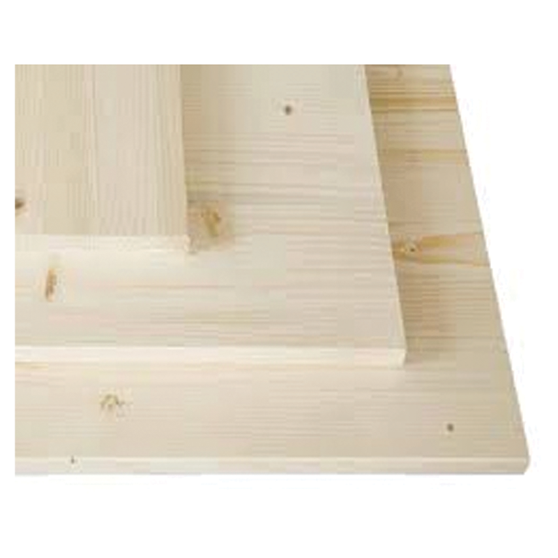 Board panel in laminated fir wood thickness 18mm (150x50 cm)