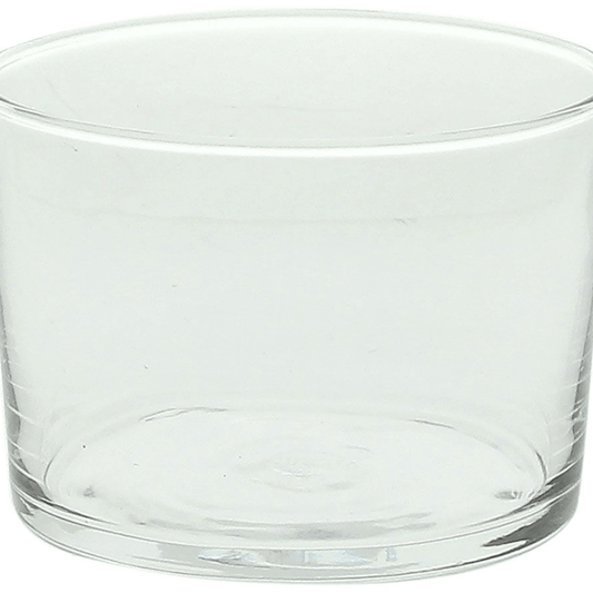 Set 3 Transparent Glass Glasses 210 Cc Transparent Glass