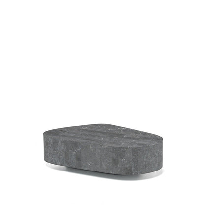 Modern Grey Stone Coffee Table - 100 x 52 x 28 cm