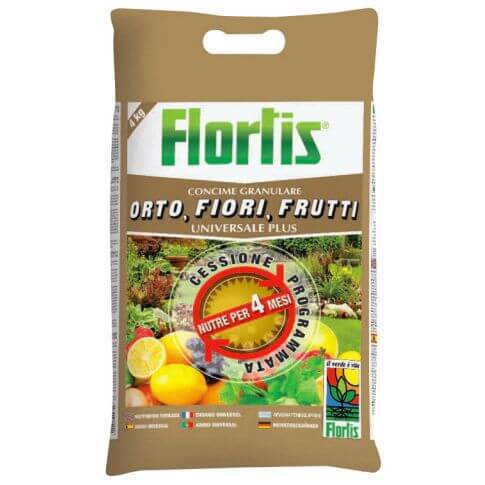 Universeller körniger Dünger für Gemüsegärten, Blumen und Früchte – 4 kg