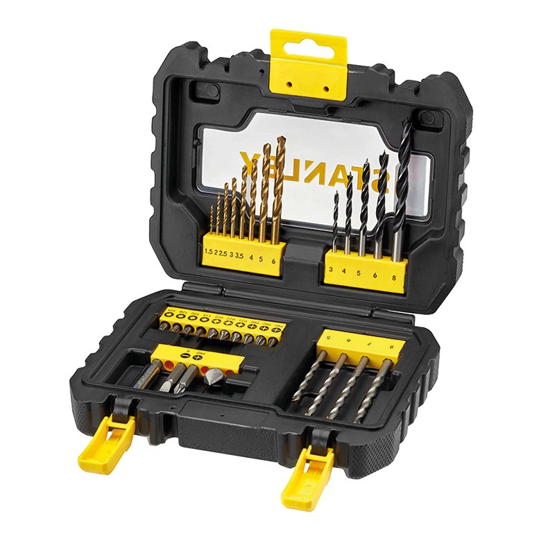 31-piece set for drilling and screwing STANLEY®