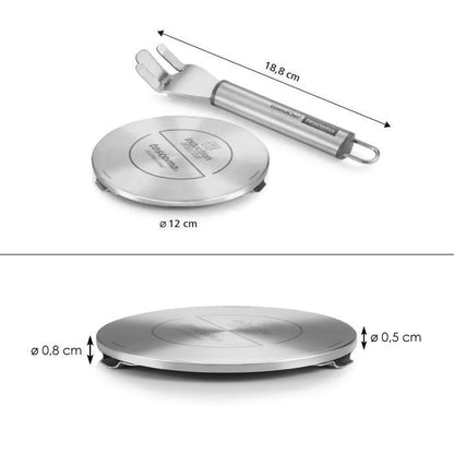 Disco adaptador para placas de inducción GrandChef D12 cm