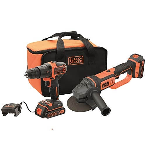 Black&Decker screwdriver and grinder set