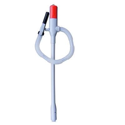 Transparent/Red Siphon Pump - Facilitate Fuel Refilling for Portable Stoves