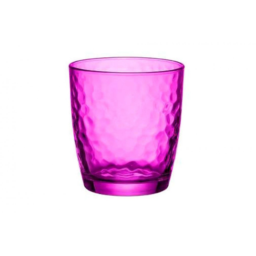 Fuchsia Bormioli Rocco glass Palatina line