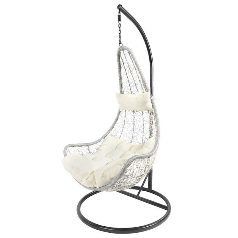 Alyssa hanging chair with metal frame