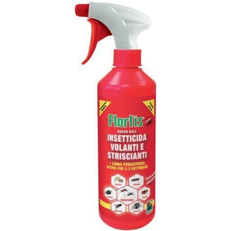 Insecticida Multi-insectos 400 Ml Flortis Protección Insectos Plantas Hogar Jardín