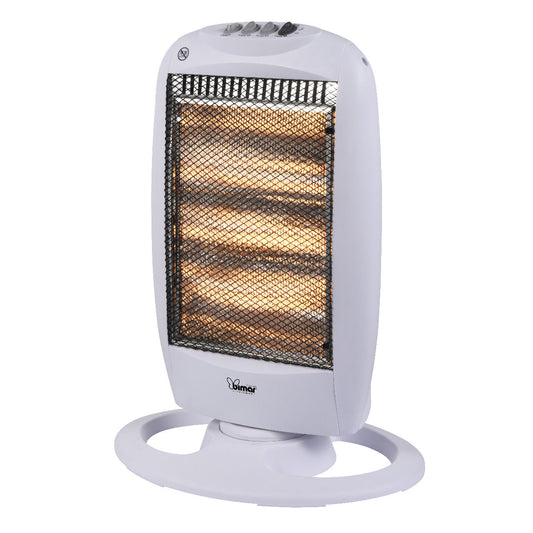 Halogen Radiant Heater with 3 Resistors and Right/Left Oscillation