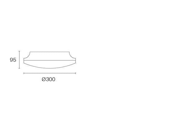 Deckenleuchte 30W Led 4000K weiß Hilton Line