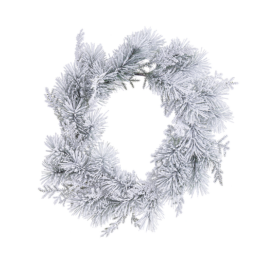 Salzburg wreath covered with snow Ø60 cm