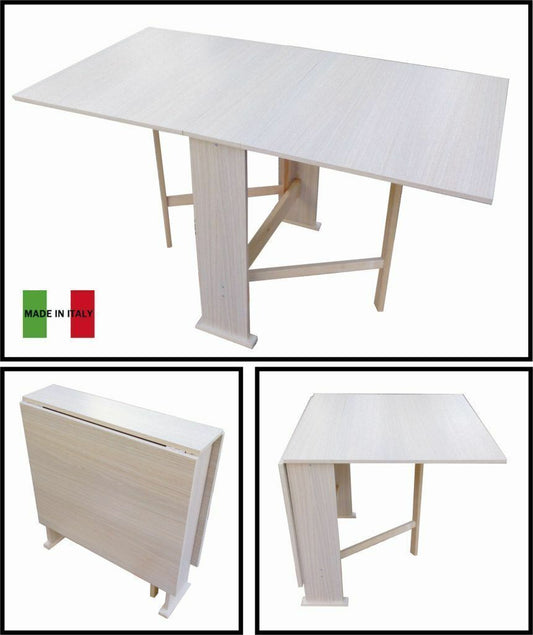 Susanna white folding table 75x45 cm