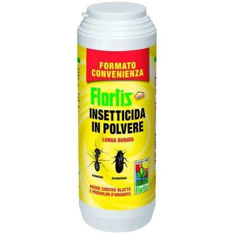 Polvo insecticida eficaz para eliminar cucarachas y hormigas.