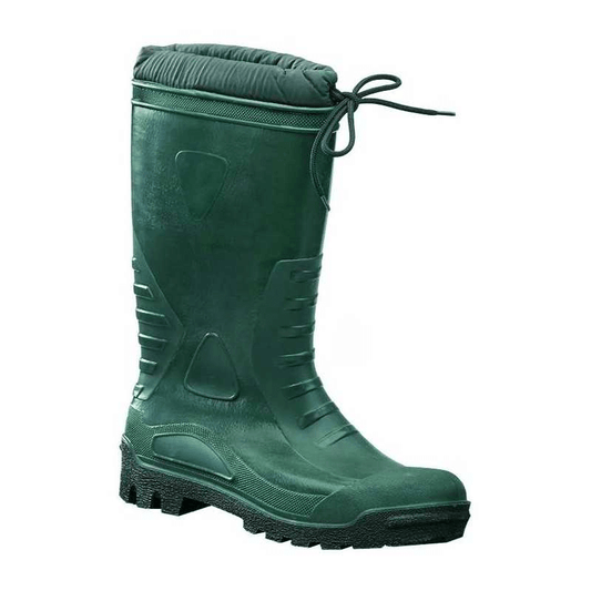 Botas de Seguridad Husky S5 Pvc Rodilla Ve/Ne N. 39