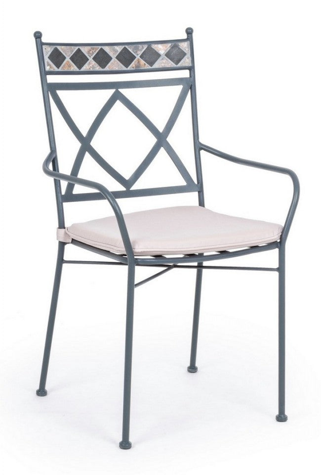 Berkley Outdoor Metal Chair