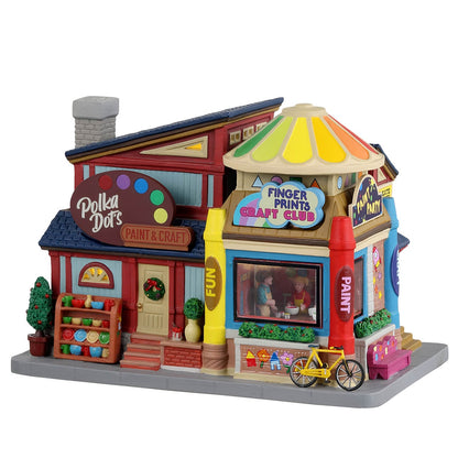 Polka Dot's Clubhouse - Christmas Village Clubhouse