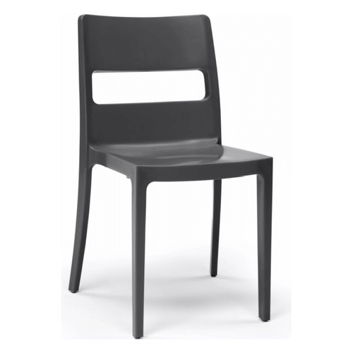 Silla Antracita Tecnopolímero 480x820x510 mm