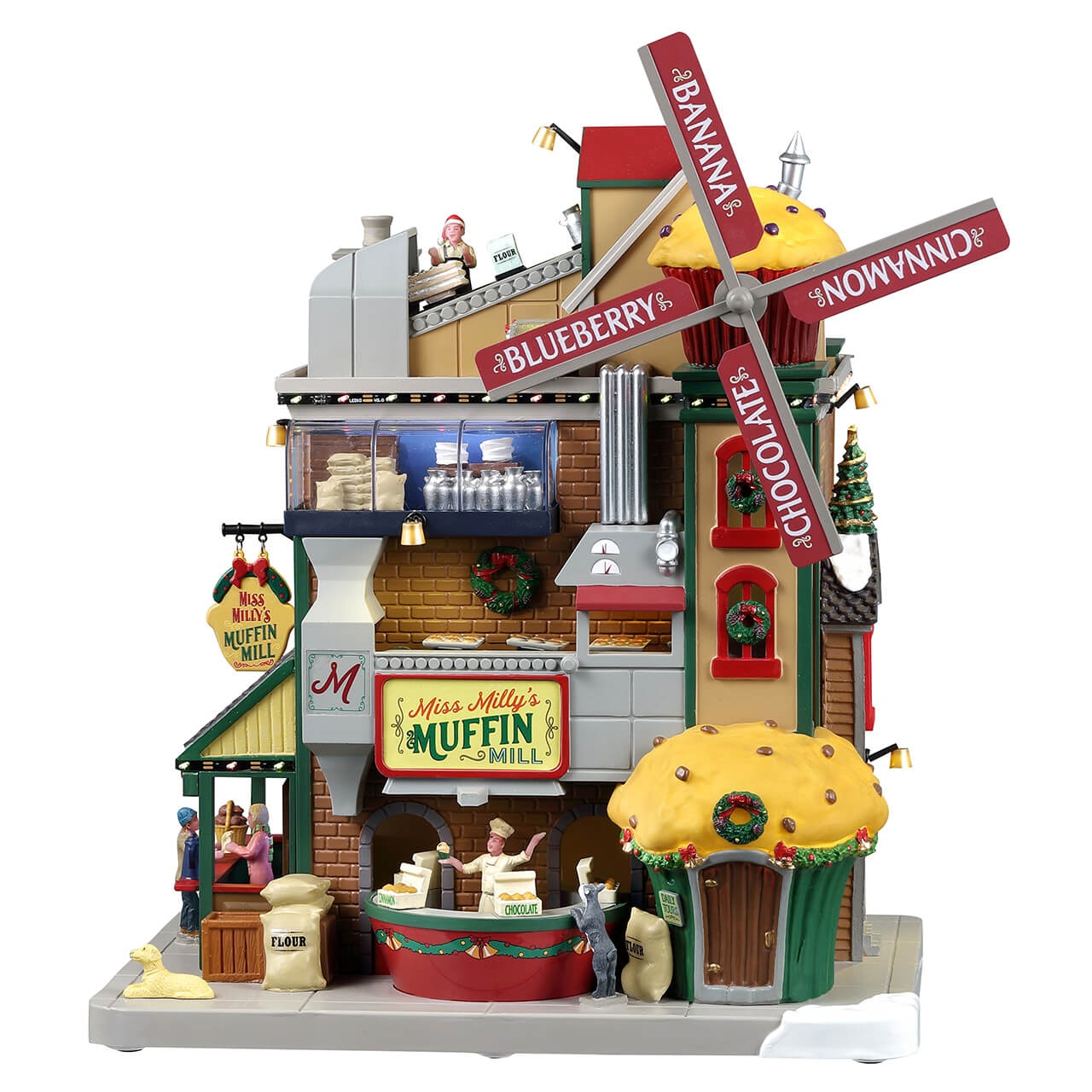 Miss Milly's Muffin Mill - Christmas Village Bakery