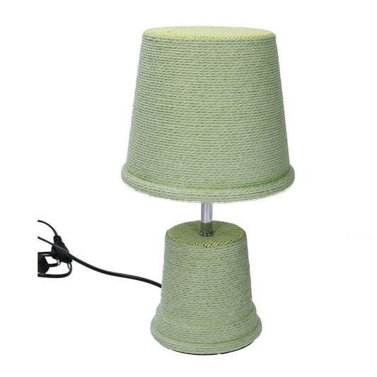 Green bedside table lamp 18x33H cm