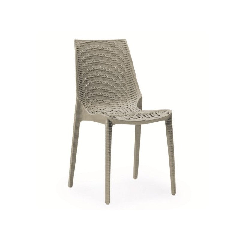 Silla Exterior Scab Lucrezia Color Taupe