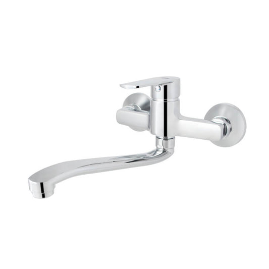 Margot wall-mounted single-lever sink mixer