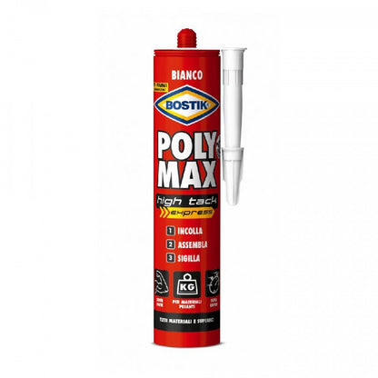 Bostik Polymax Bianco adhesive sealant 425g