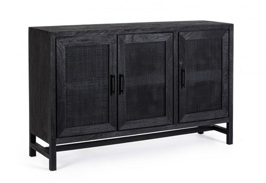 Credenza in legno 125x35x80 cm