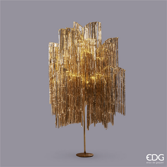 Albero led frange 180x90 cm champagne