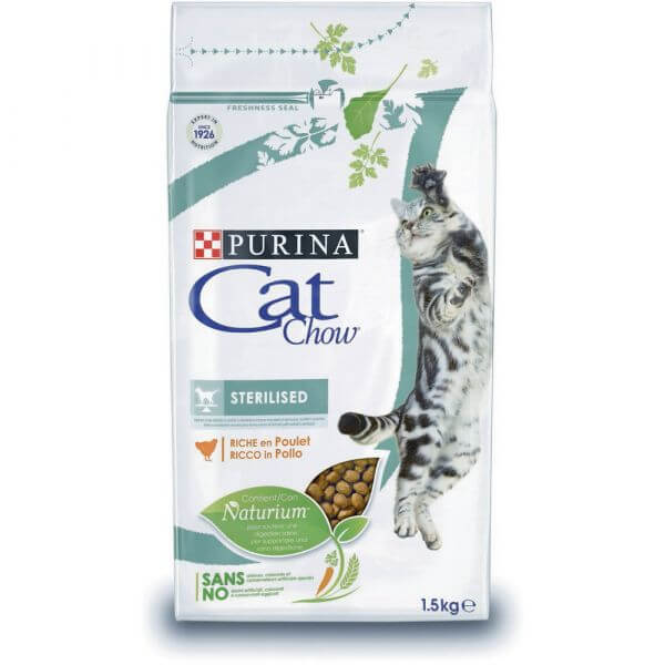 Cat Chow Esterilizado Ricco En Pollo 1,5Kg