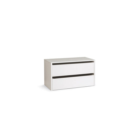 Cassettiera in legno per interno amadio colore Bianco cm H.50xL.86,5xP.45