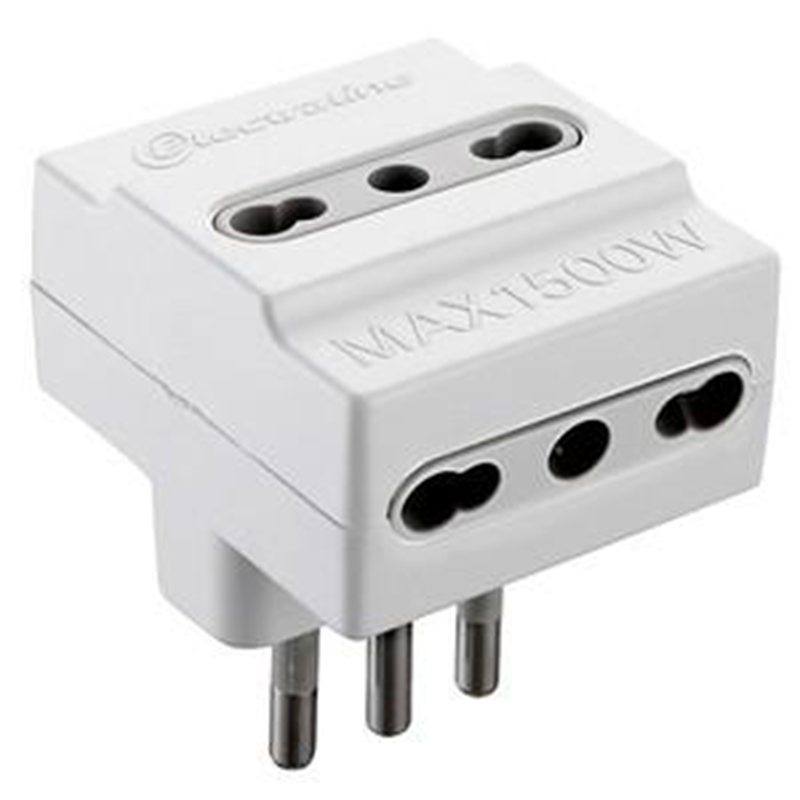 Triple adapter to connect up to three devices simultaneously