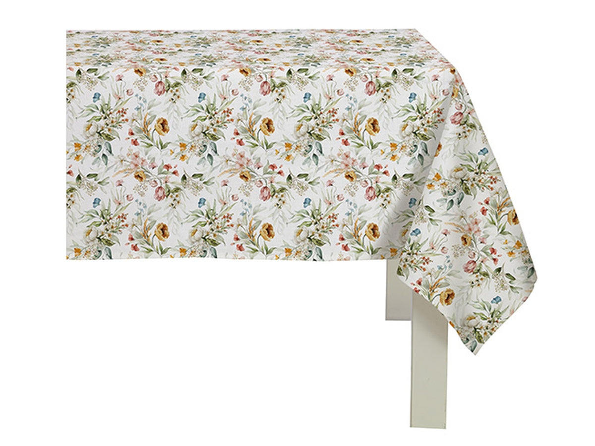 Tovaglia floreale 138x240 cm per 6 persone