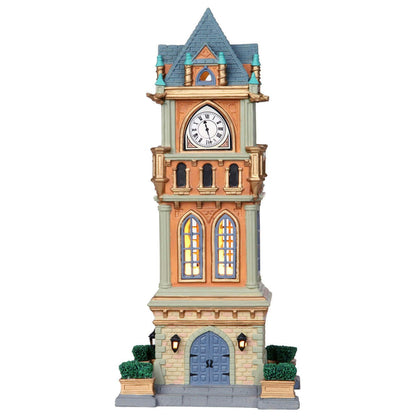 Municipal clock tower 27.5 x 12.3 x 12.3 cm