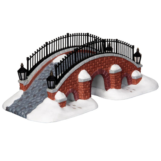 Cold Creek bridge for Christmas Village - Dimensions 7.7 x 20.8 x 9.5 cm