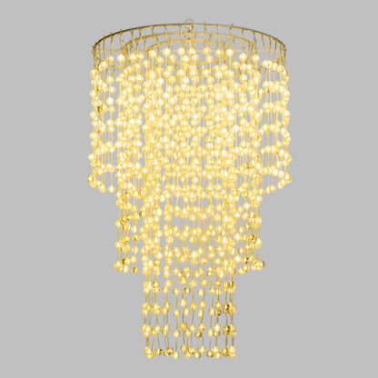 Lampadario a cascata ø45xH70cm 936 LED