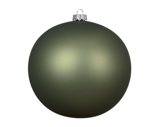 OPACO Glass ball 15 cm green rosemary