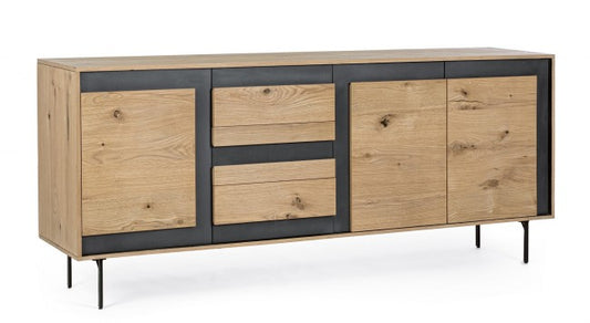 Credenza in legno 200x45x85